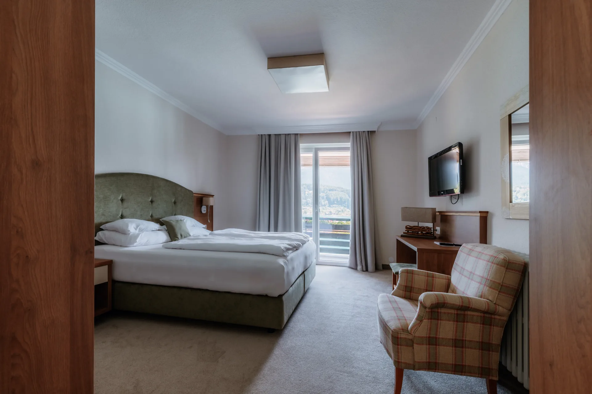 Helles Zimmer im Inselhotel